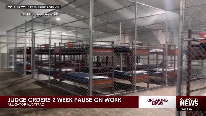 Judge Halts Alligator Alcatraz Construction in a Surprising Legal Twist